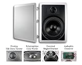 MA Audio MAQ-870-1 Home Theater In Wall Surround Sound Stereo Speakers