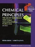 Chemical Principles: The Quest for Insight (PI): The Quest for Insight - with Unique International Edition Problem Sets