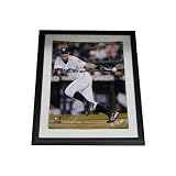 SEATTLE MARINERS AUTOGRAPH 16X20 ICHIRO FRAMED BUNTING MLB AUTHENTICATED