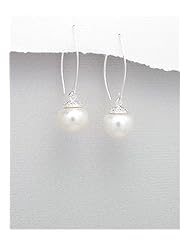 CZ Earrings In Sterling Silver