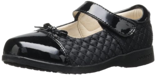pediped Flex Naomi Mary Jane (Toddler/Little Kid),Black,24 EU (7.5-8 E US Toddler)