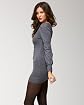 Ruched V Neck Sweater Dress - Web Exclusive Product Image