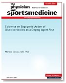 Evidence on Ergogenic Action of Glucocorticoids as a Doping Agent Risk (The Physician and Sportsmedicine)