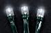 Solar Powered LED Holiday String Lights, White