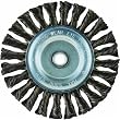 Weiler Brush 36027 Standard Twist Knot Wire Wheel