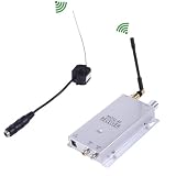 HDE® Wireless Pinhole A/V Surveillance Camera with Audio/Color Video + Receiver