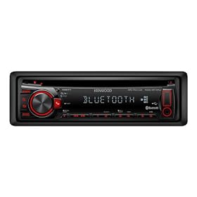 Kenwood KDC-BT31U Bluetooth MP3/WMA/AAC/CD-Receiver with Front AUX/USB Music Inputs