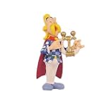 Asterix Figur Troubadix mit Harfe