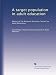 A target population in adult education: Report of the National Advisory Council on Adult Education