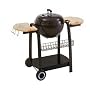 Landmann Deluxe 57Cm Kettle Trolley Bbq