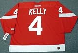 RED KELLY Detroit Red Wings CCM Throwback NHL Hockey Jersey, LARGE