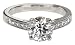 Platinum Round Diamond Ring (GIA Certified 1.52 ct center, 1.70 cttw, I Color, VS1 Clarity), Size 6