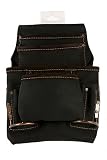 Style n Craft - 10 Pocket Oiled Top Grain Tool Belt Pouch #90923