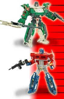 Childrens Toyshop  Toys : Transformers Classics - Optimus Prime Vs Megatron - The Ultimate Battle