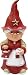 Houston Astros Lady Garden Gnome