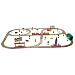 Wooden Train Set 80 Pcs