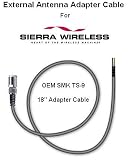 Sprint Sierra Wireless 250U USB Modem External Antenna Adapter Cable - OEM SMK TS-9 Sprint Sierra Wireless 250U USB Modem External Antenna Adapter Cable - OEM SMK TS-9
