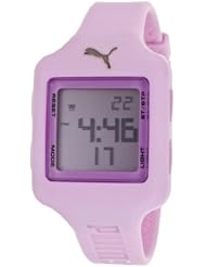 PUMA Womens PU910792011 Slide (Small) Light Purple Digital Watch