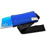 Rainbow Reusable Flexible Gel Ice Pack & Wrap with Elastic Velcro Strap for Hot Cold Therapy(head, Neck, Arm, Elbow, Knee, Ankle)