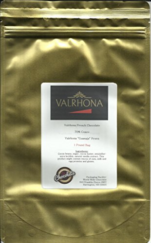 Valrhona Chocolate Guanaja 70% Feves - 1 lb