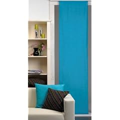 Schiebegardine Vorhang Modell Alexandra 60x245cm t�rkis