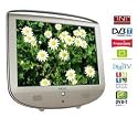 tragbarer LCD DLC-D1504L Fernseher - champagner 15 Zoll (38 cm) 4/3 DVB-T