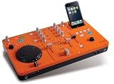 Produkt-Bild: Scott DJX 10i DJ-Mischpult (2-Kanal-Mixer, Dock und Ladeger&auml;t, USB 2.0) f&uuml;r Apple iPod orange