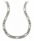 Silver Gents Solid Figaro 20 Chain