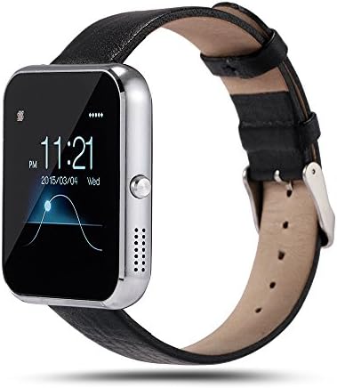 YEMON Bluetooth LF09 Smartwatch Compatible IOS&amp;Android System Smart Watch NFC Connectivity Sports Watch with Fitness Tracker Heart Rate Monitor (Sliver)