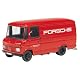 450357000 - Schuco Classic 1:43 - MB L408 Kasten "PORSCHE"
