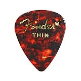 Fender ピック×10枚 ティアドロップ THIN-SHELL