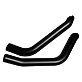 Rush Black OEM Replacement Heat Shields for Harley Davidson FXST, FLSTB, FLSTC, FXSTC, FXCW, FXCWC, FXSTSSE