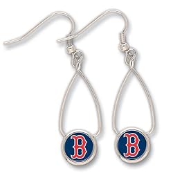 Boston Red Sox French Loop Earrings