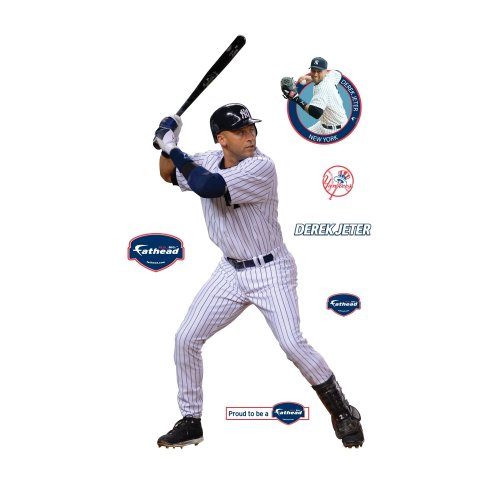Fathead Derek Jeter New York Yankees Wall Decal