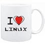 Mug White "I love Linux " Hobbies
