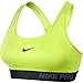 Nike Womens Pro Classic Padded Sports Bra - Medium - Volt/Black