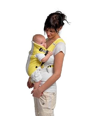 BabyBjörn Air Carrier - Yellow/White
