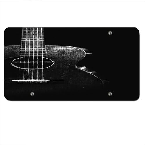 Acoustic Guitar - Car Tag License Plate