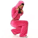 Edler Freizeit Jogginganzug Pink (2247)