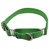 Martingale Small Lime Green Heavyduty Nylon Dog Collar