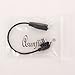 Asunflower Micro USB Jack to 3.5mm Headphone Earphone Adapter Socket Audio Cable Black