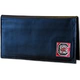 South Carolina Gamecocks Leather Checkbook Cover