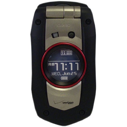 Verizon Casio C711 GzOne Boulder/ Hitachi Silver/Black Dummy Display Toy Cell Phone Good for Store Display or for Kids to Play Non-Working Phone Model