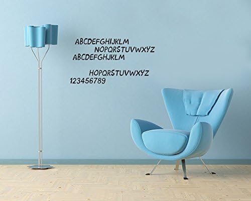 Jungleee ABCD Wall Sticker Decal Removable Vinyl Name Wall Art Decal