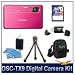 Sony TX Series DSC-TX9/R 12.2MP Digital Still Camera with 