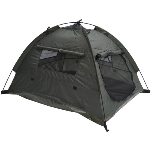 Pawhut Outdoor Camp Pop Up Pet/Dog Camping Tent, 33 x 28"
