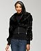 Faux Fur Ribbed Jacket