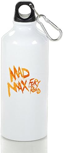 ZOENA Mad Max Fury Road Stylish Custom Climbing Flask White With Carabiner Hook,400-600ml /6.5OZ