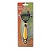 MIU COLOR Professional Pet Grooming Undercoat Rake Comb, Dematting Tool, 11 Teeth Wide (Yellow)
