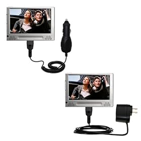 Essential Kit for the Archos 705 WiFi - includes Car and Wall Charger with Rapid Charge... by Gomadic for the Archos 705 WiFi